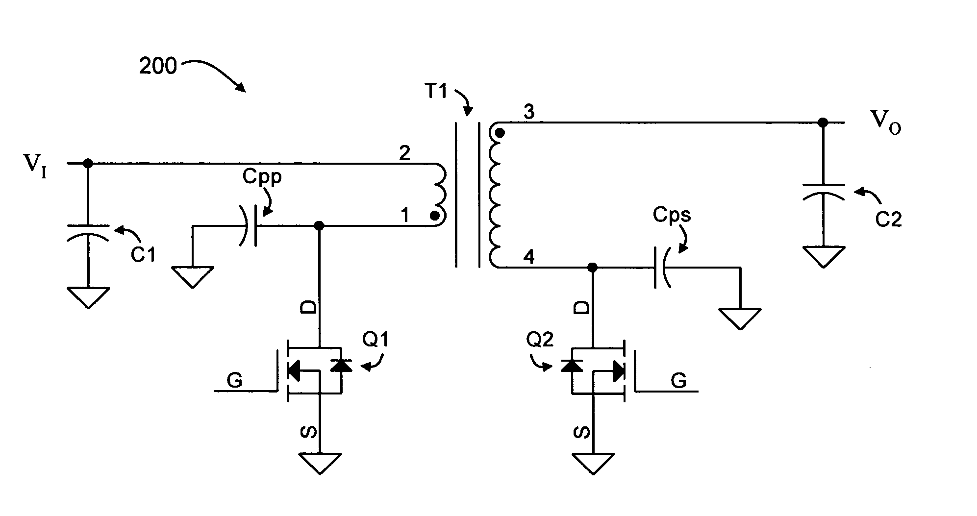 Power circuitry for high-frequency applications