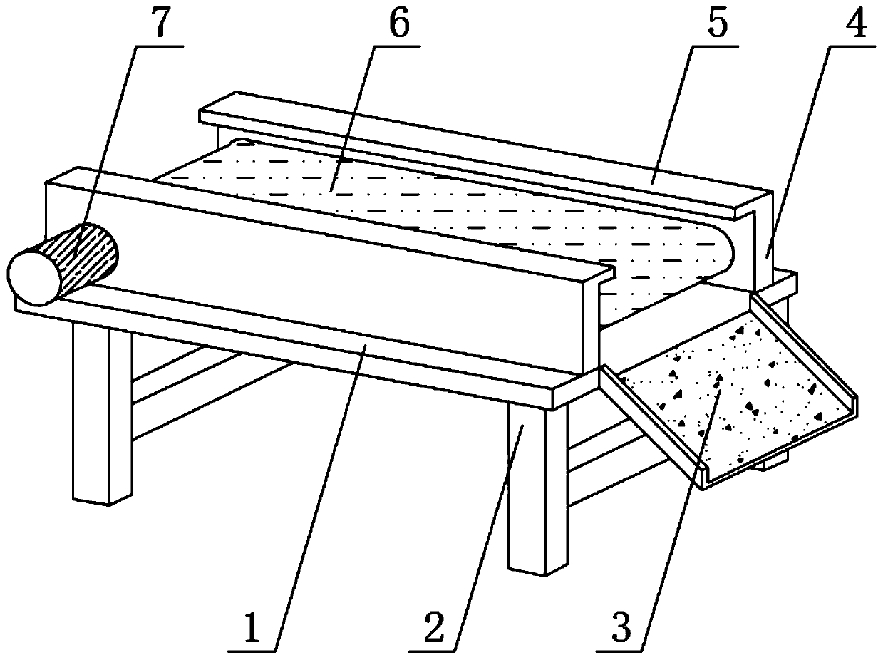 Rust-preventing type full stainless steel mesh belt conveyor