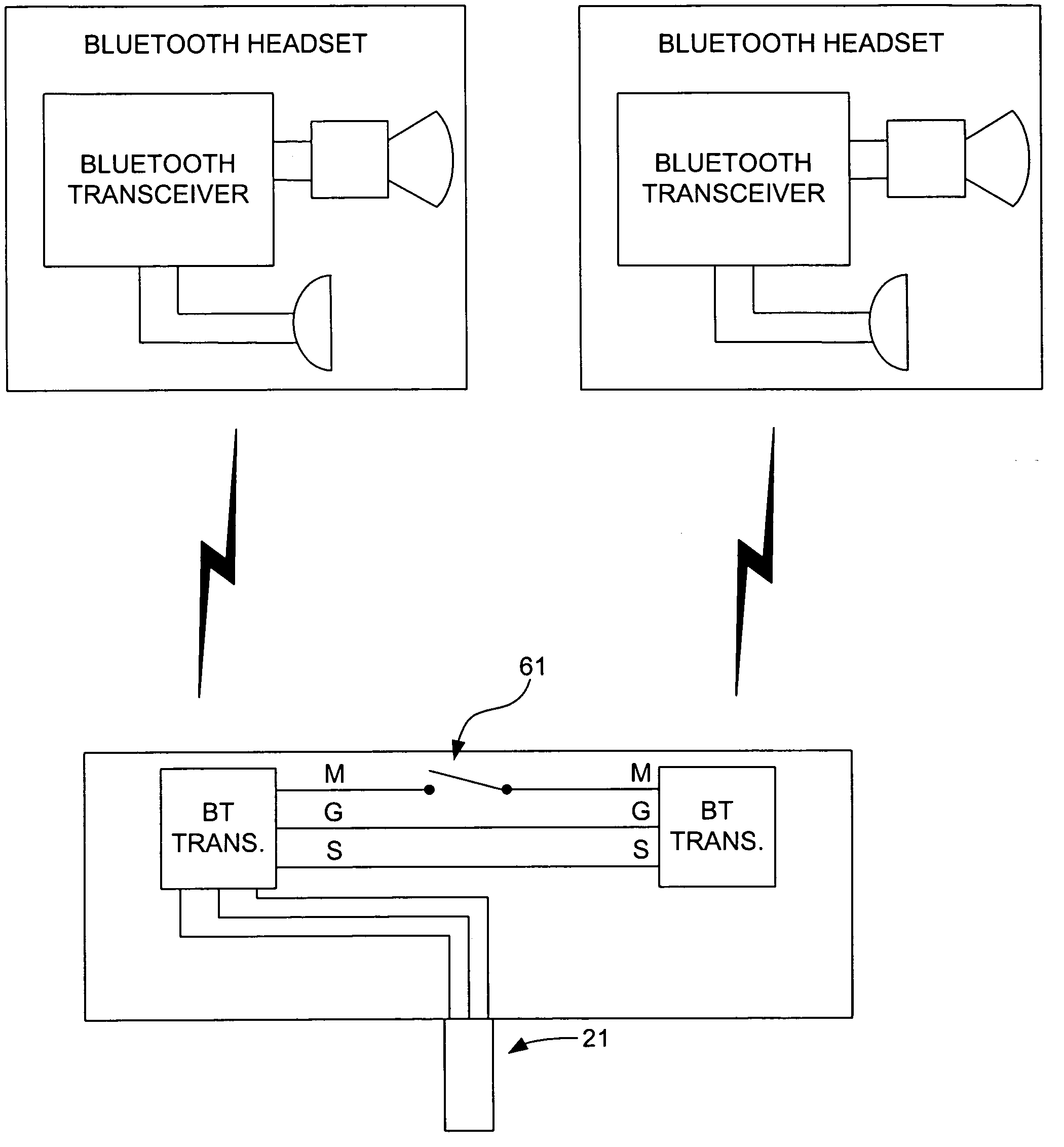Hands-free conferencing apparatus and method for use with a wireless telephone