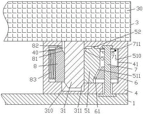 Circuit board component capable of decreasing friction