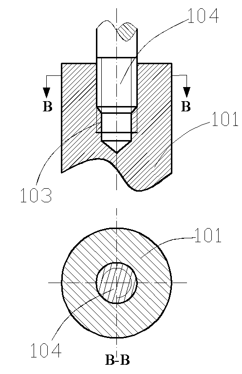 Controllable precursor passage