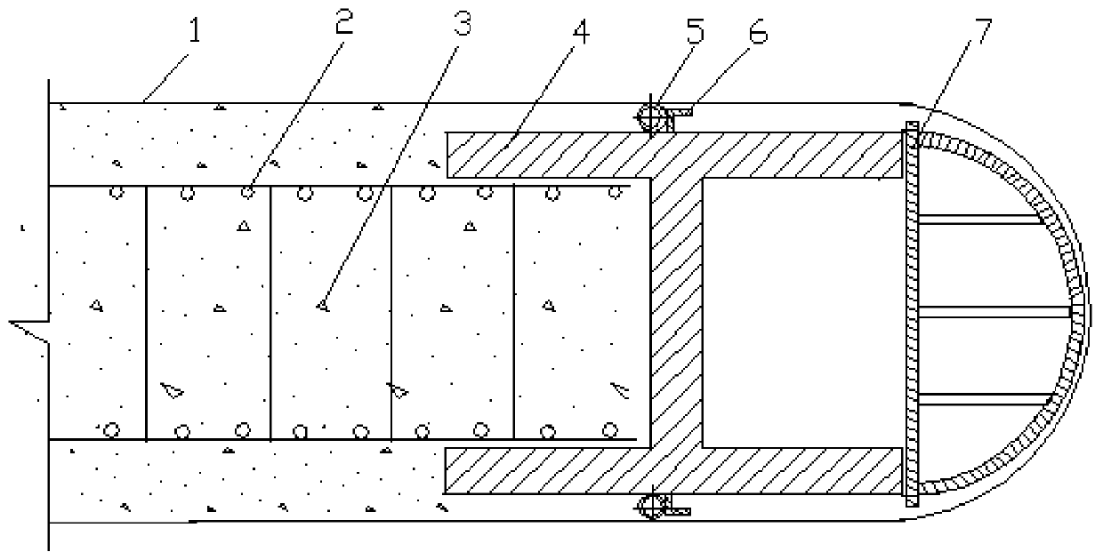 Underground continuous wall anti-flow-around rubber pipe and H-shaped steel combined connecting joint and construction method