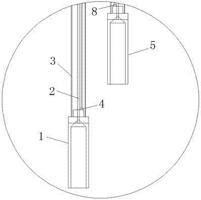 Non-contact drilling fluid density sensor