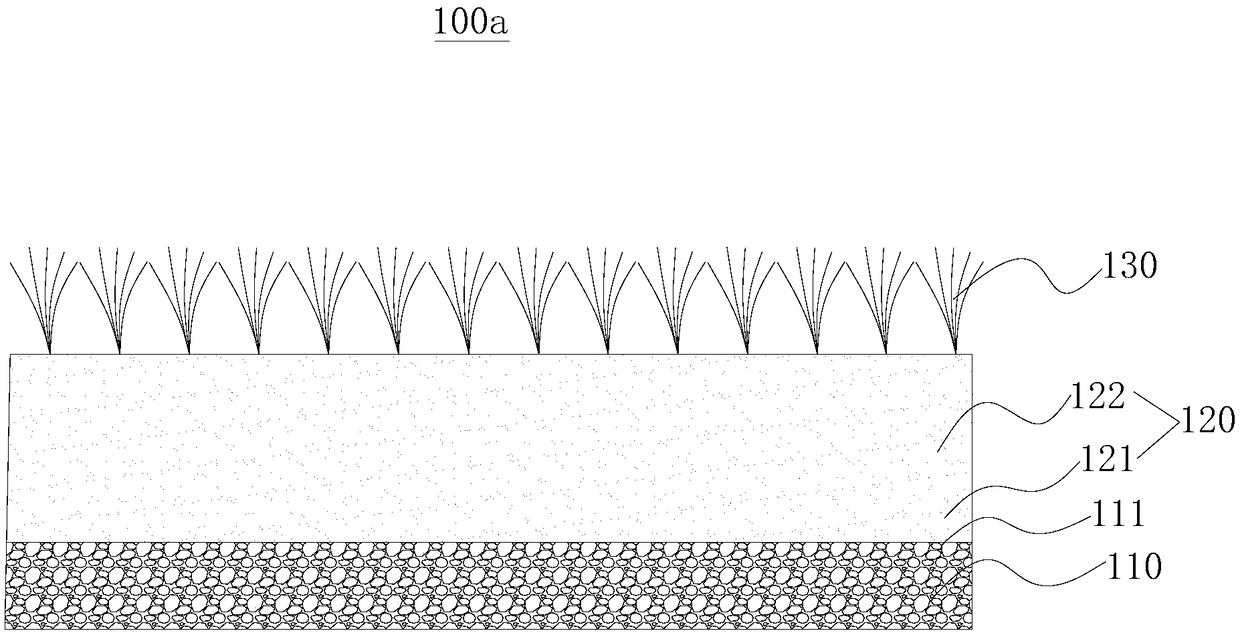 Tread-resistant walking lawn and construction method thereof