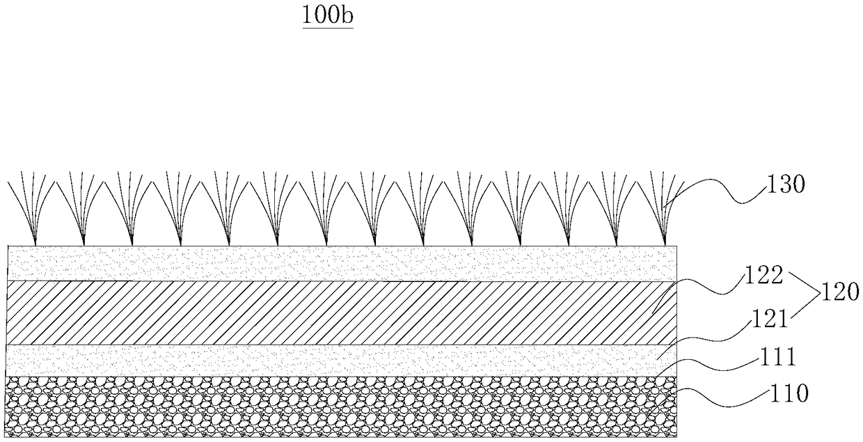 Tread-resistant walking lawn and construction method thereof