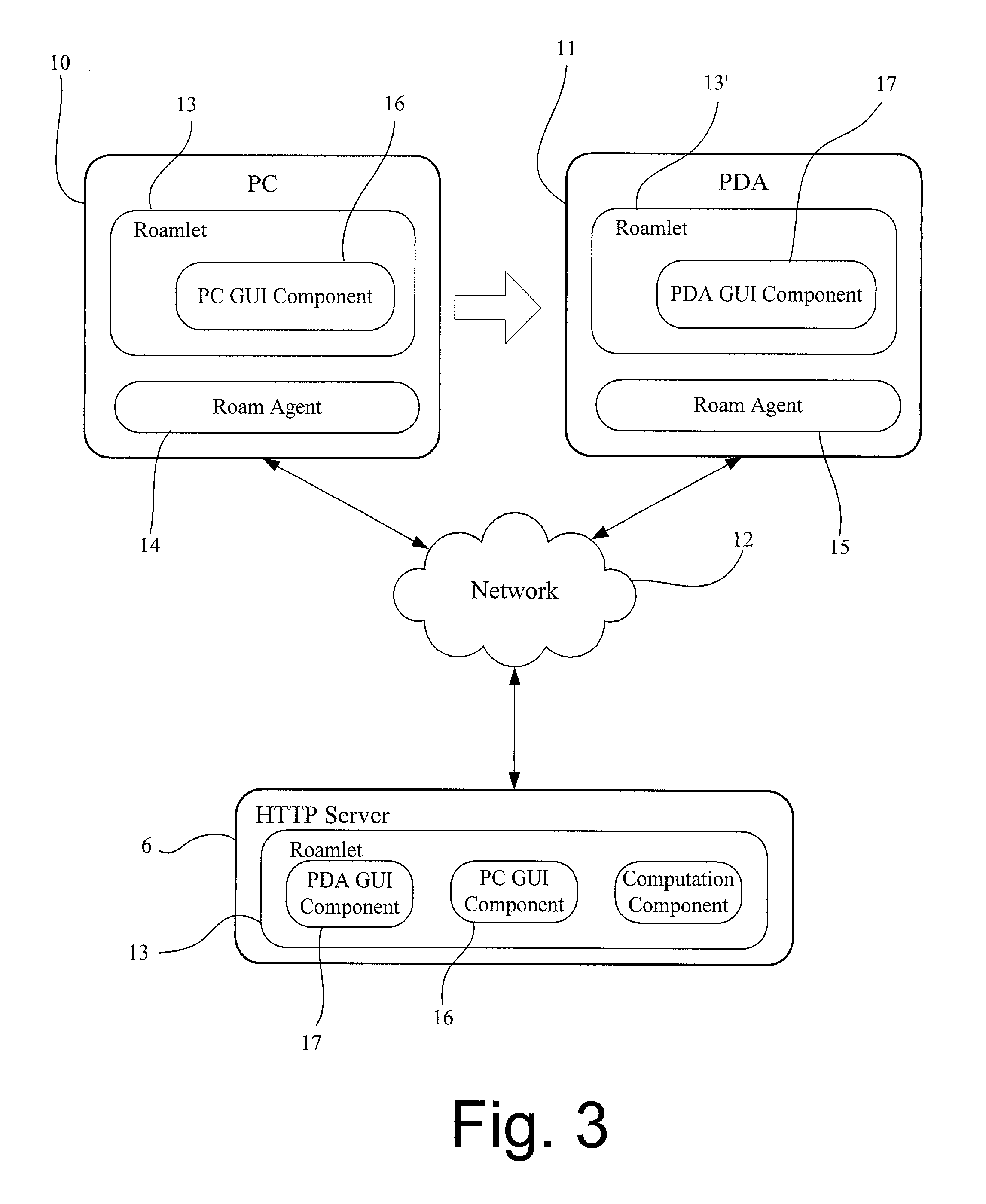 Method and system for effecting migration of application among heterogeneous devices