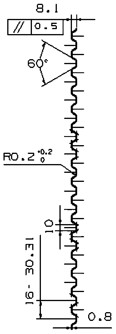 Preparation method of black box strong impact test target