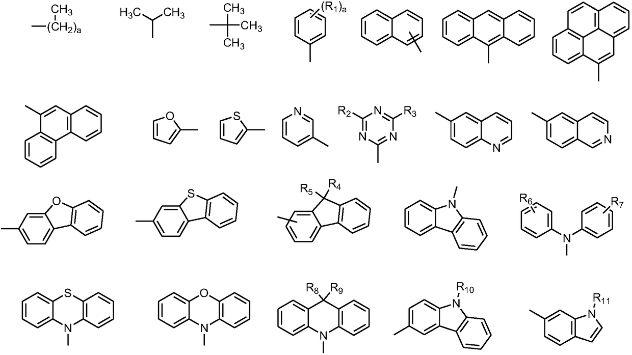 Chrysene compound containing imidazole structure and organic light-emitting device thereof