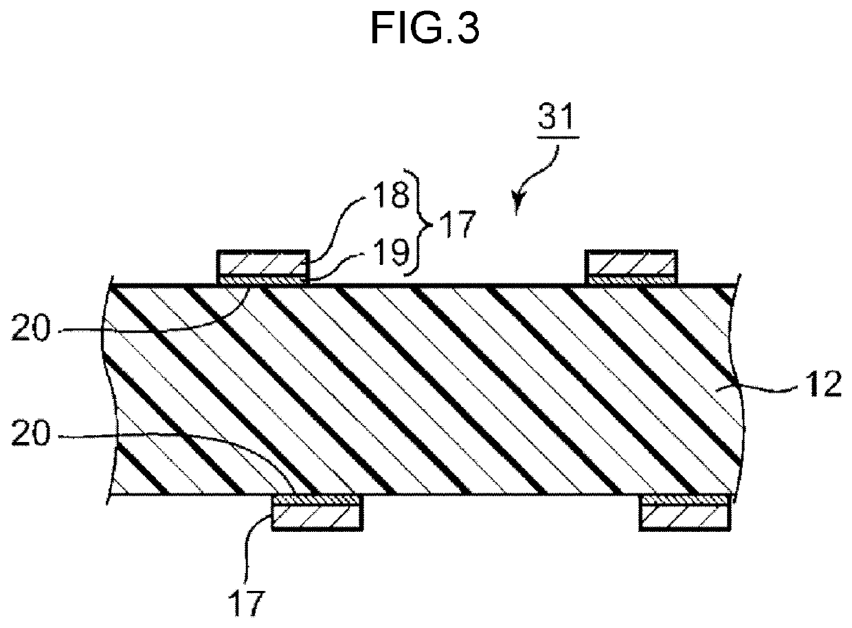 Metal-clad laminate, metal member with resin, and wiring board