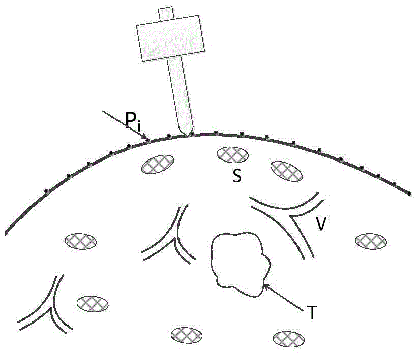 Ablation needle puncture path planning method and system