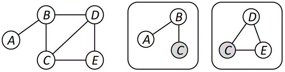 A data storage method and system suitable for social network graphs