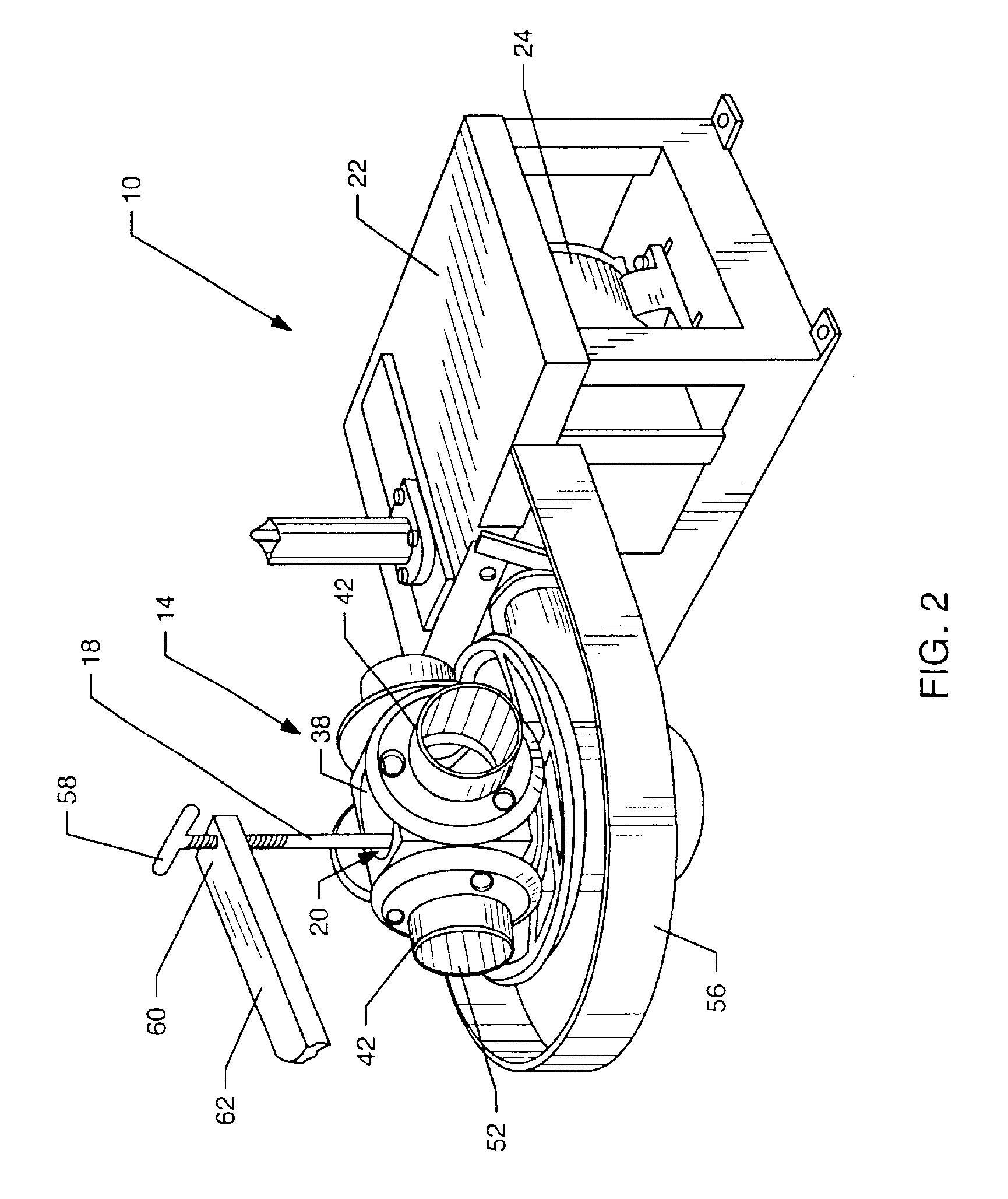 Slicing machine with plug prevention device