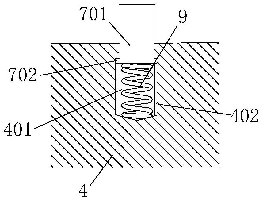 Power battery pack supporting structure of portable battery-changing electric vehicle