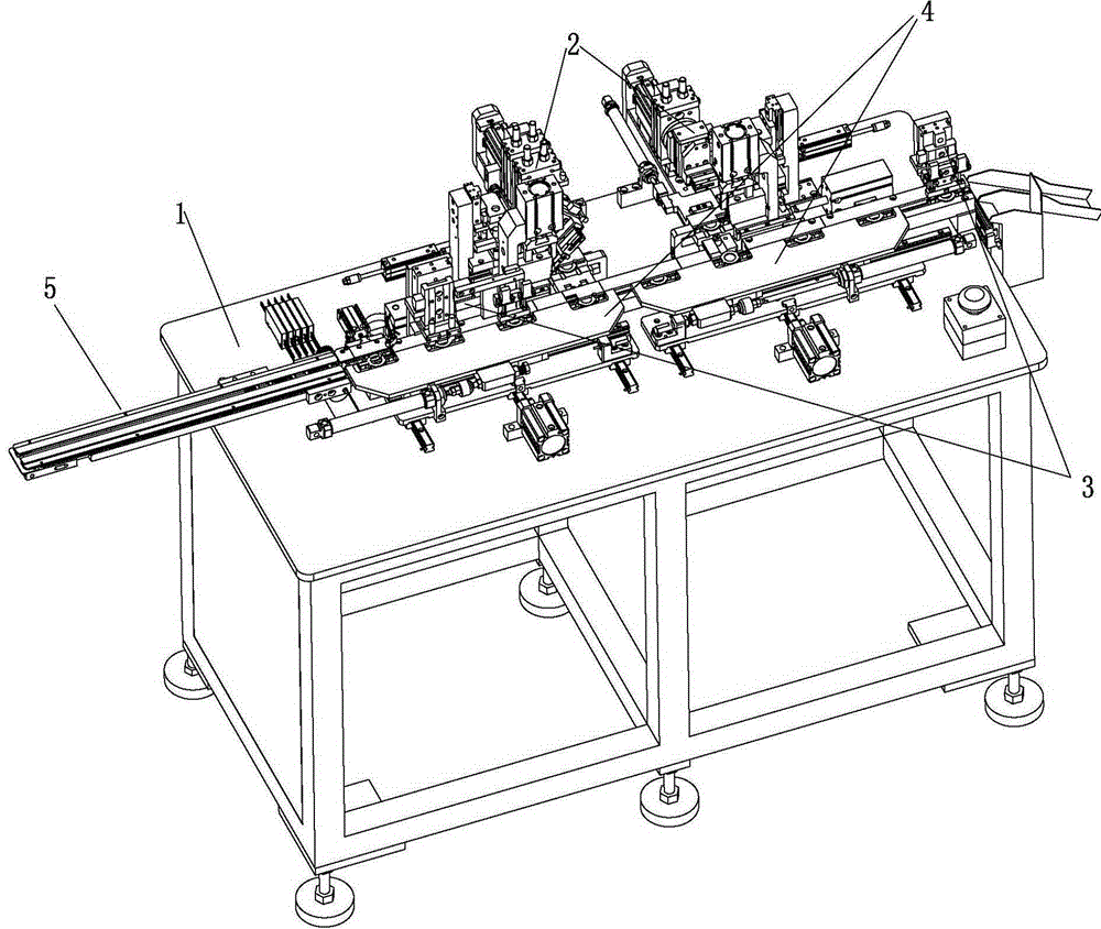 Automatic spring support assembly machine and spring support assembly method thereof