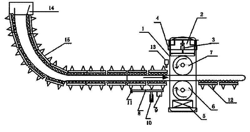 Method for rolling liquid core under heavy reduction rate by virtue of online thickness regulating roll by utilizing continuous casting machine