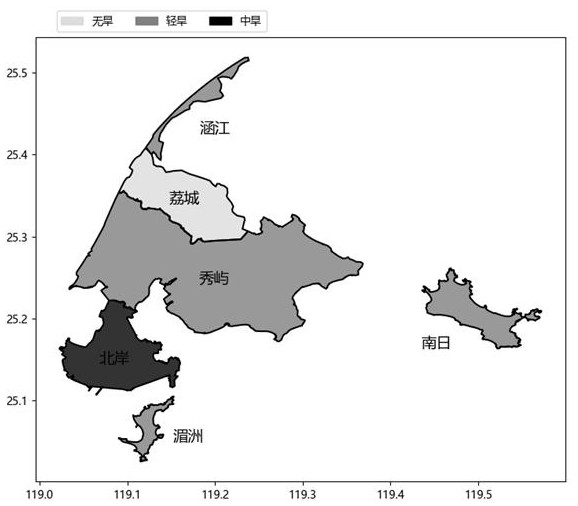 Hydrological drought monitoring system for areas without data