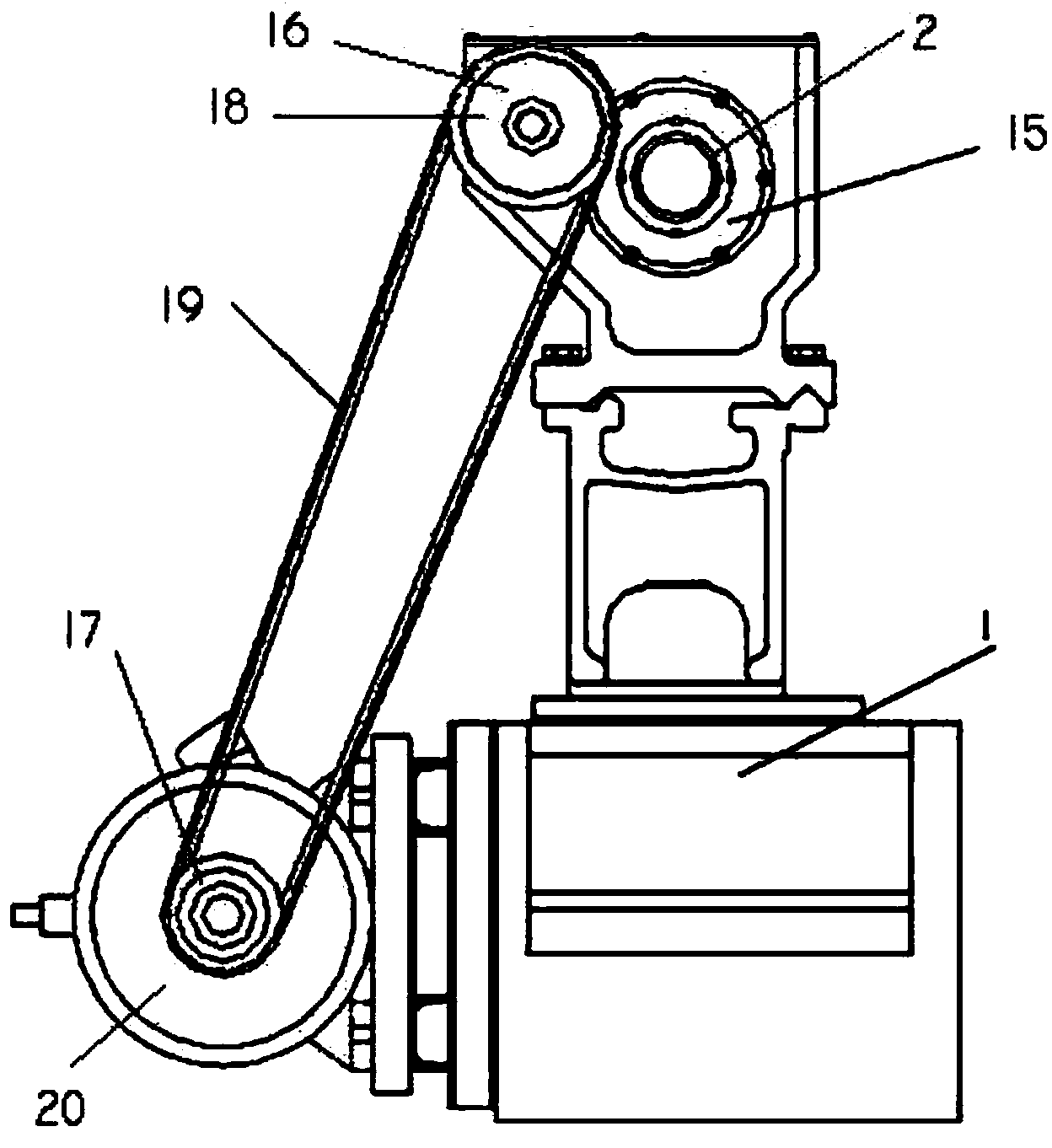 Numerical control processing machine tool of automobile half shaft