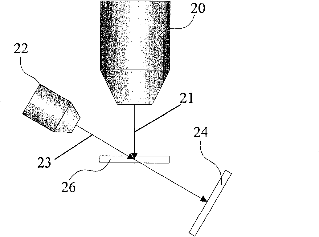 Navigation method in semiconductor chip conducting wire mending course