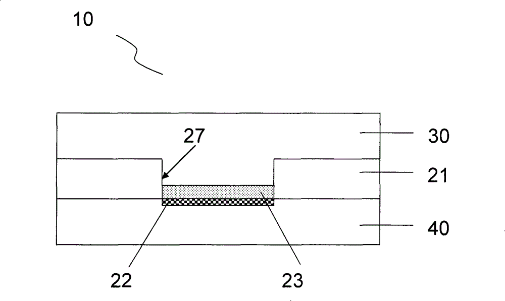 WOx-based resistance type memory and preparation method thereof