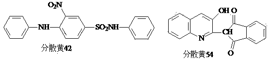 Diaminoazobenzene type disperse dye and application thereof