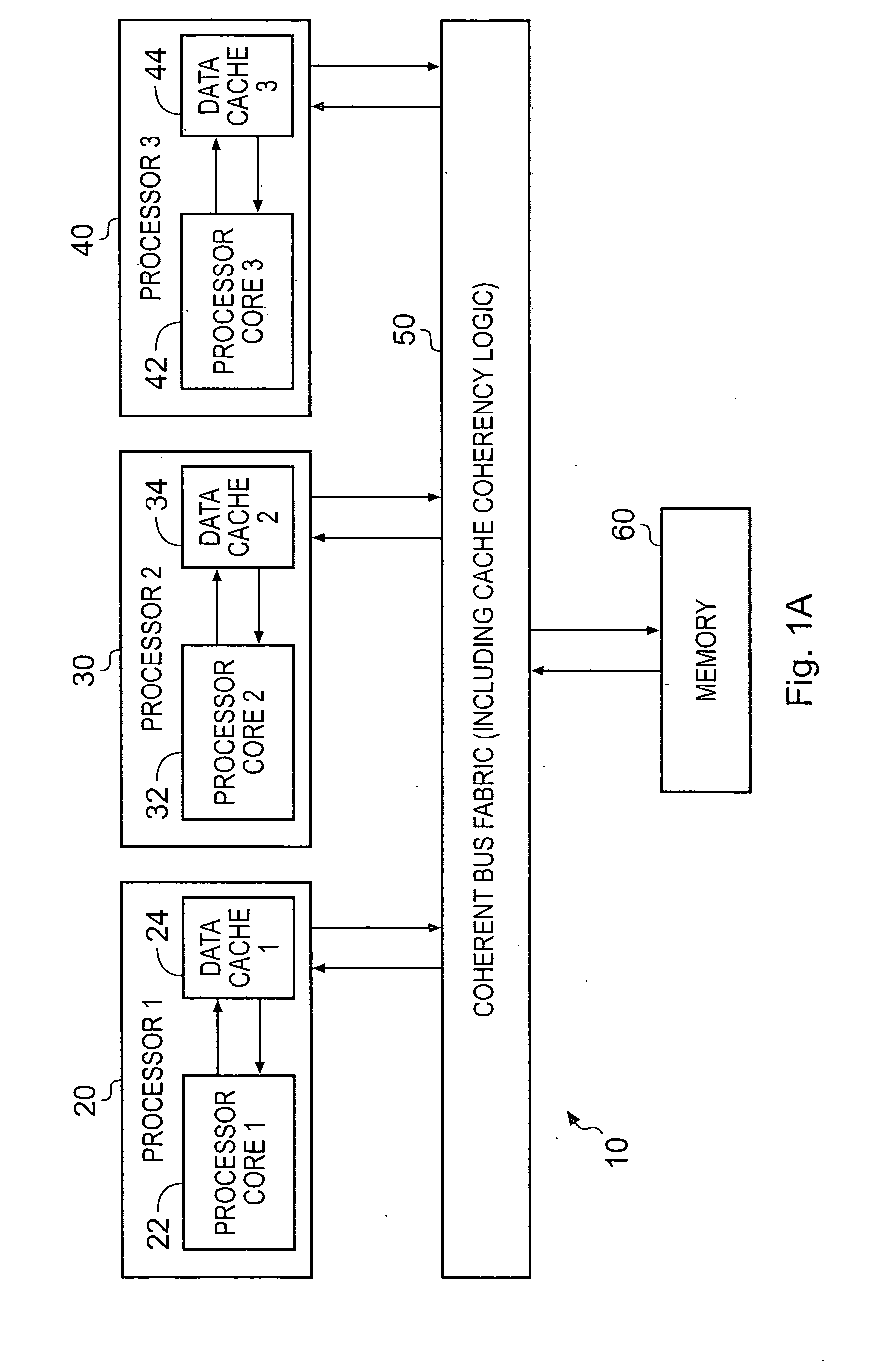 Handling of write access requests to shared memory in a data processing apparatus