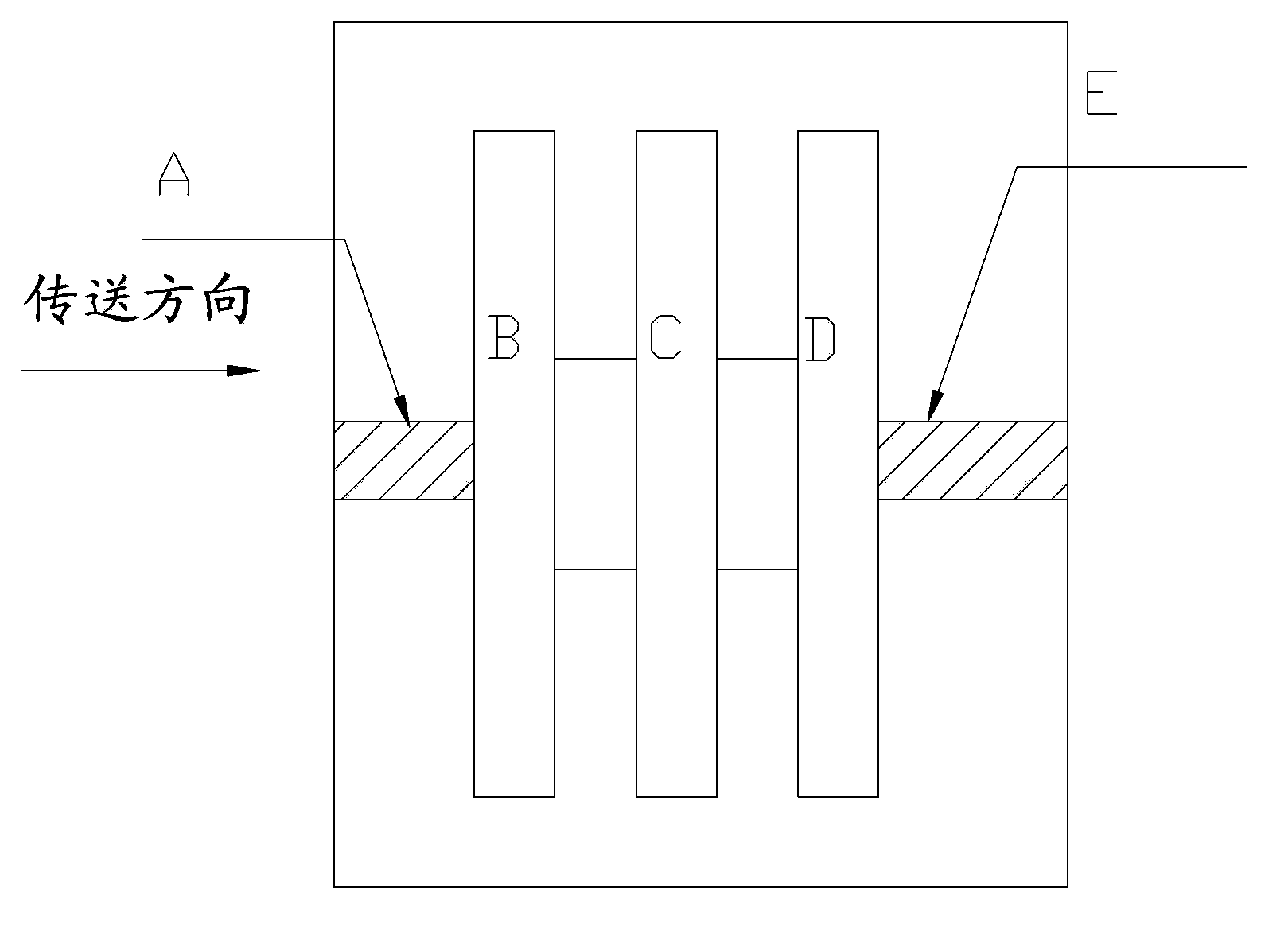Transmission read-write device and method for intelligent IC cards