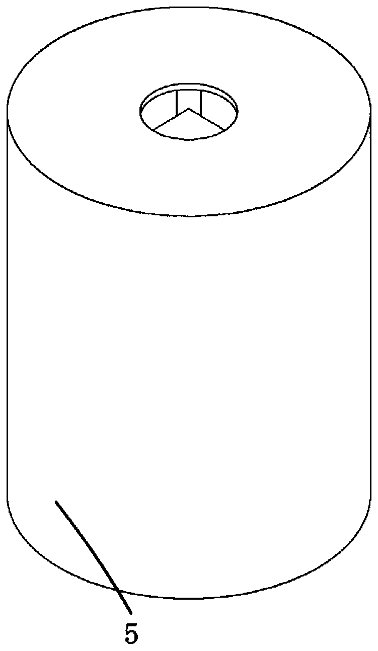 Laser cladding and powder conveying device