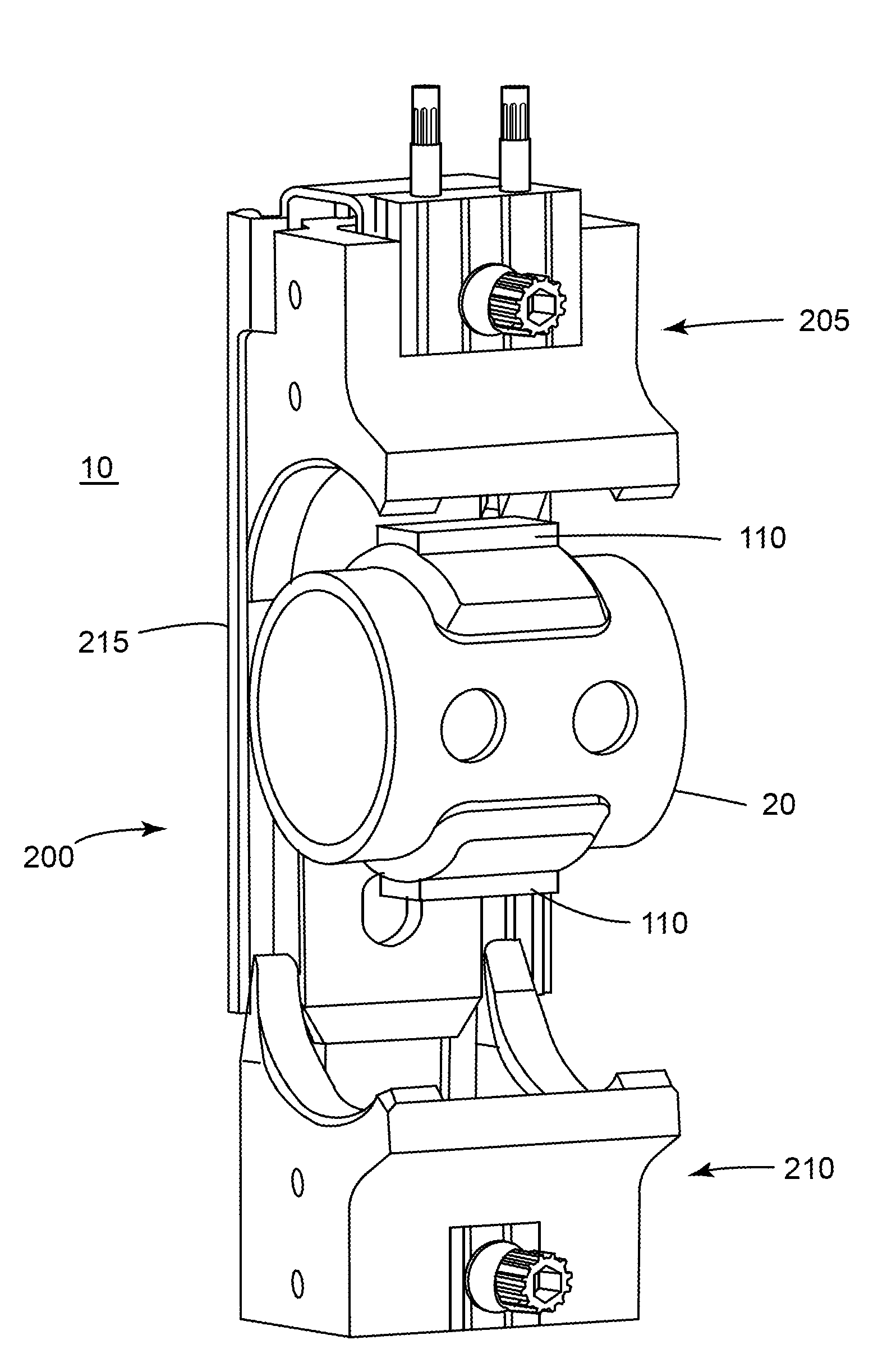 Apparatus and system for dampening the vibration experienced by an object