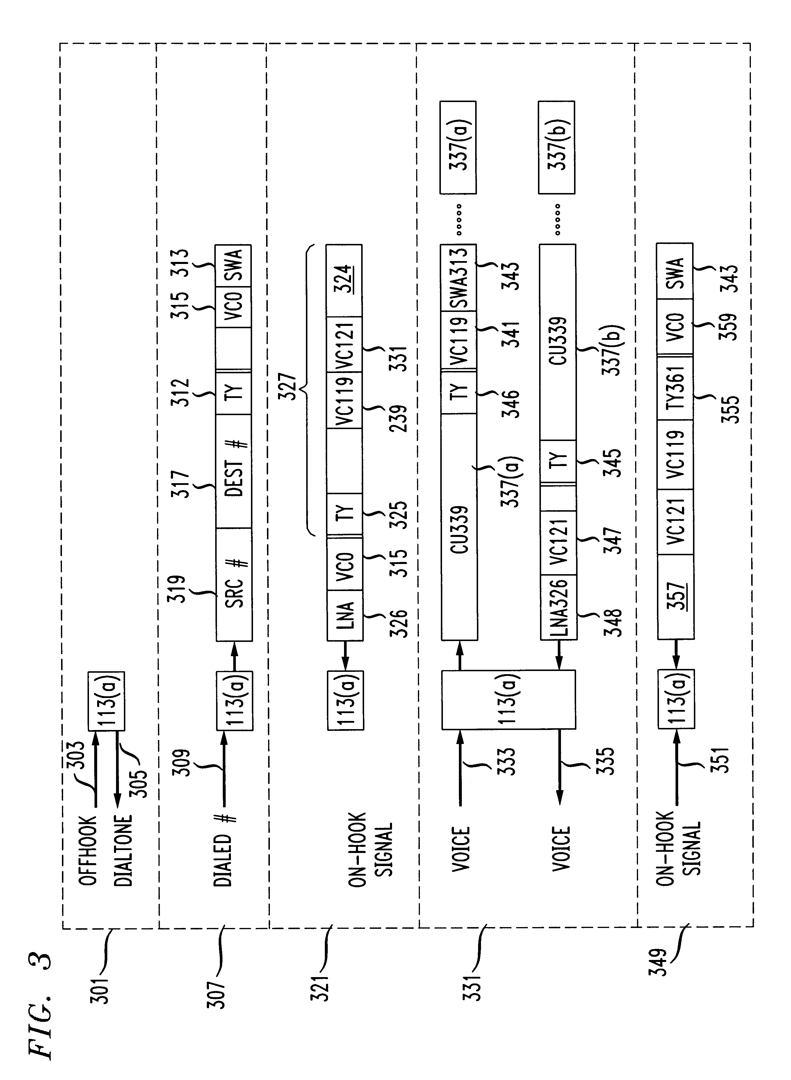 Packet telephone system