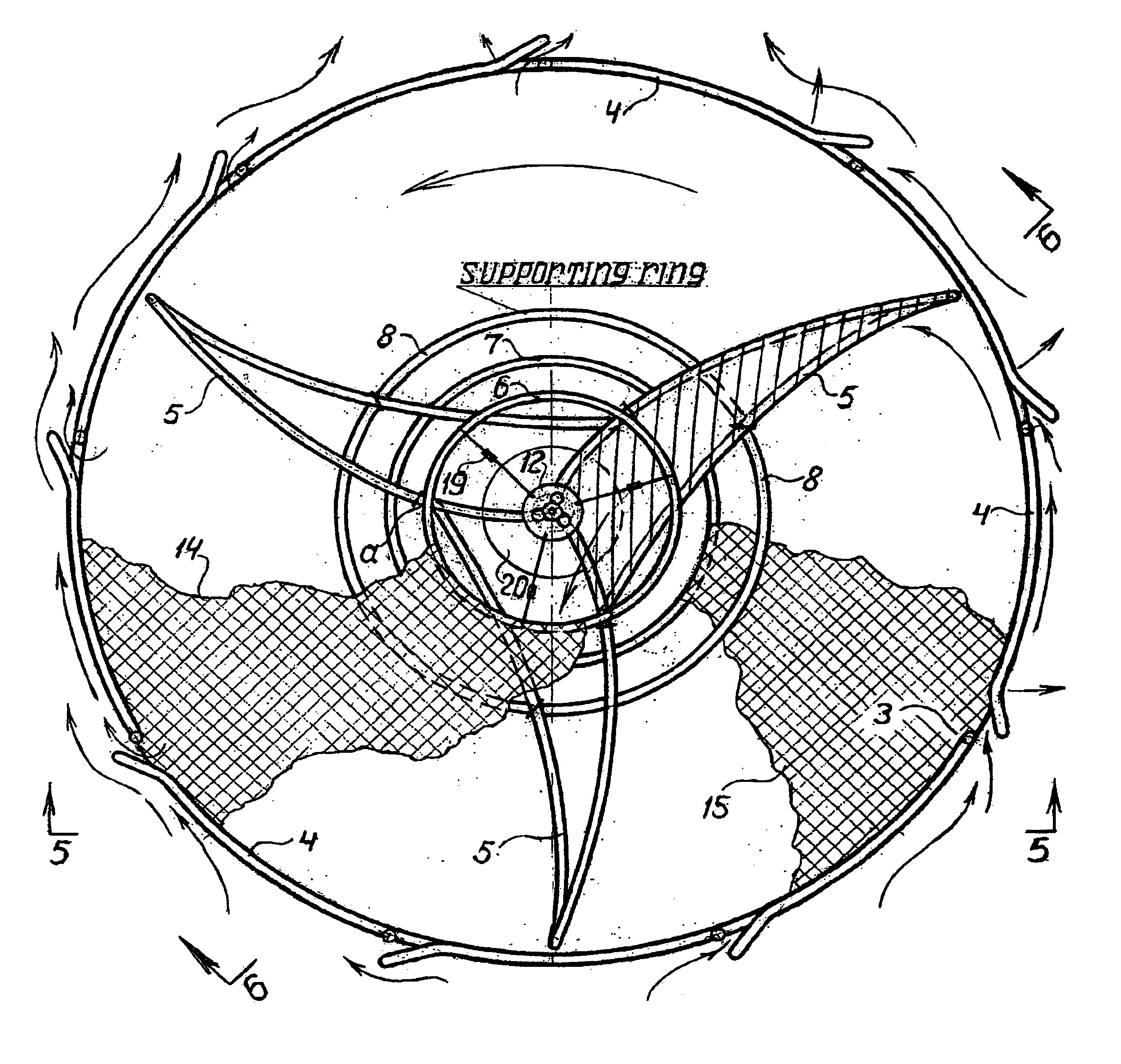 Vertical axis windmill