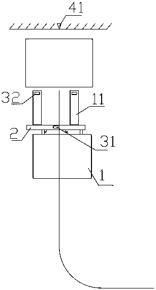 High-precision parking AGV vehicle fork-taking device and parking method thereof