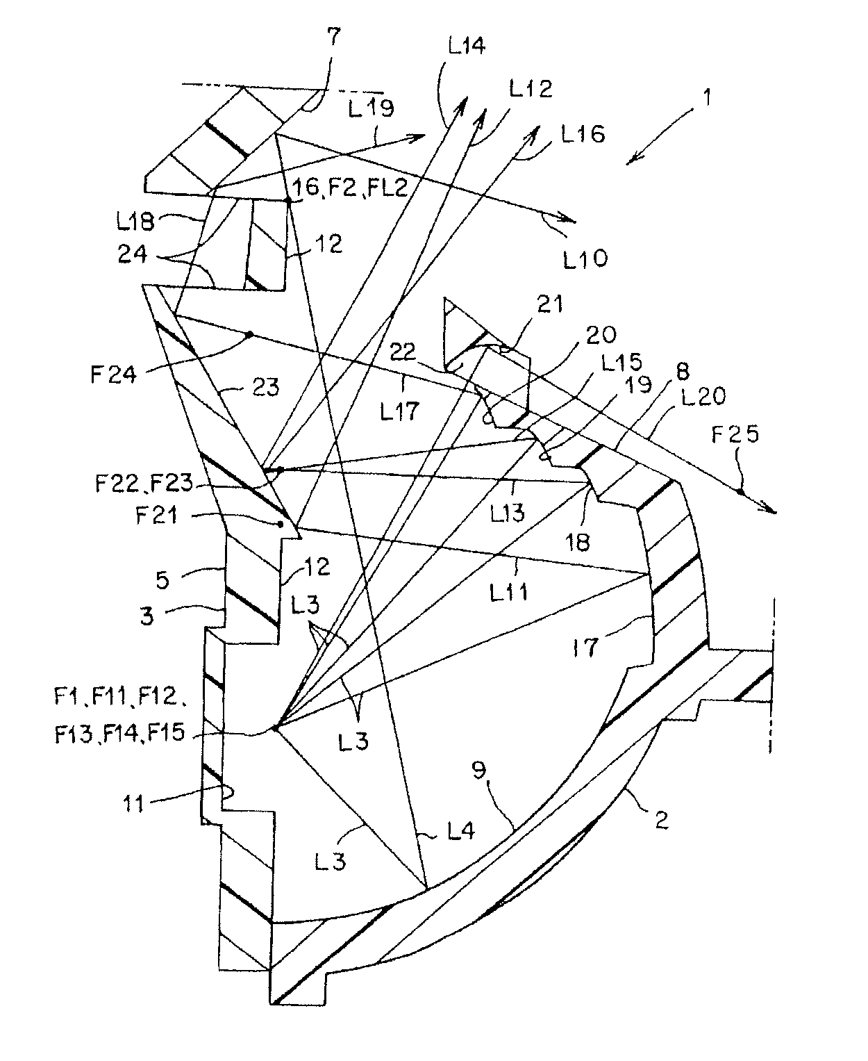 Lamp unit for vehicles