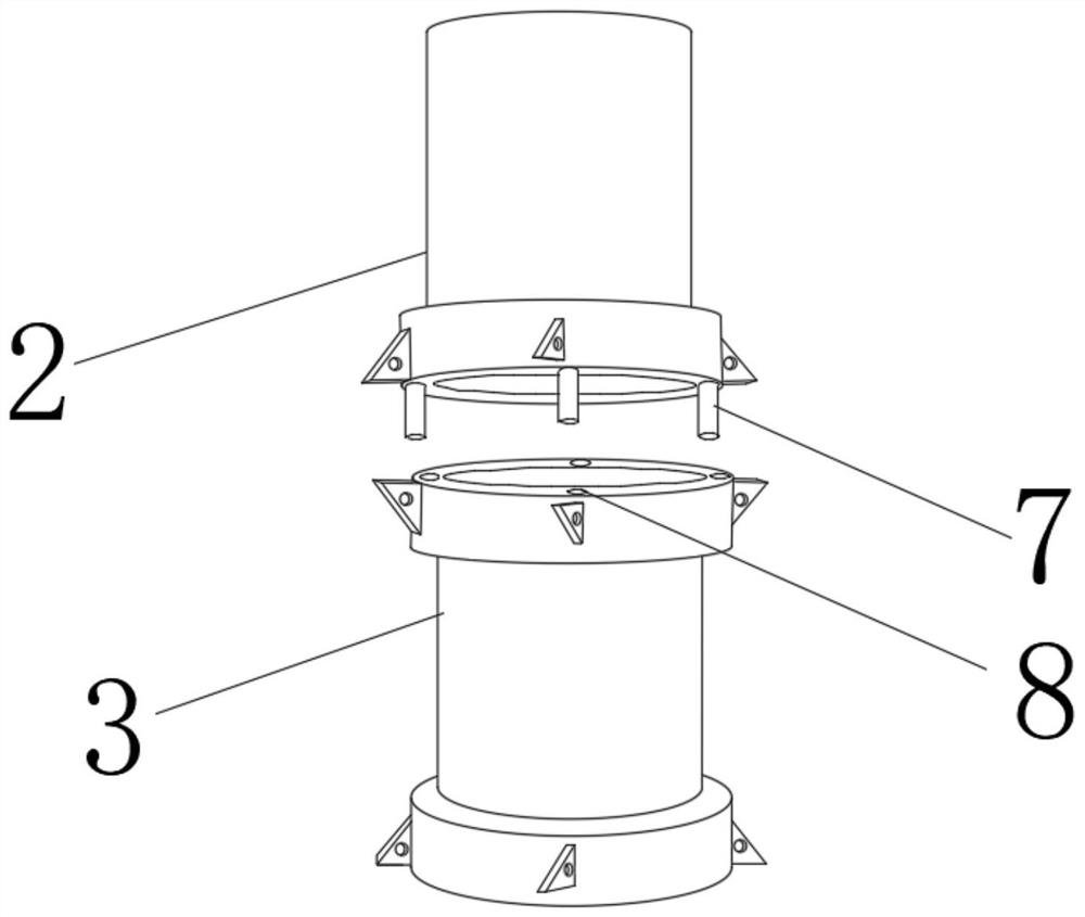 A mid-suction gasification furnace