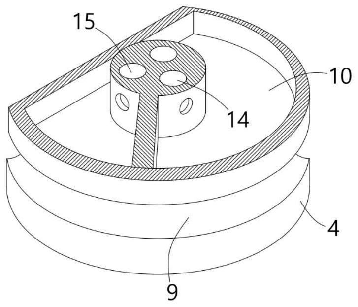 Water pan special-shaped connecting pipe forming device