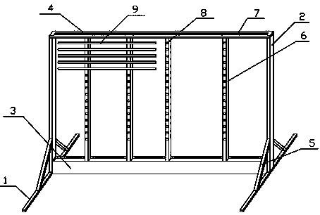 LED light bar aging device