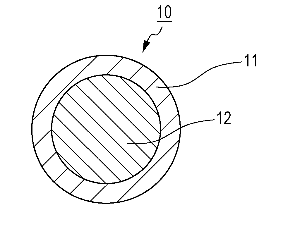 Solid electrolyte material including sulfide layer and oxide layer, and battery including the solid electrolyte material