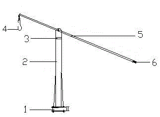 Portable overhead conductor displacement device