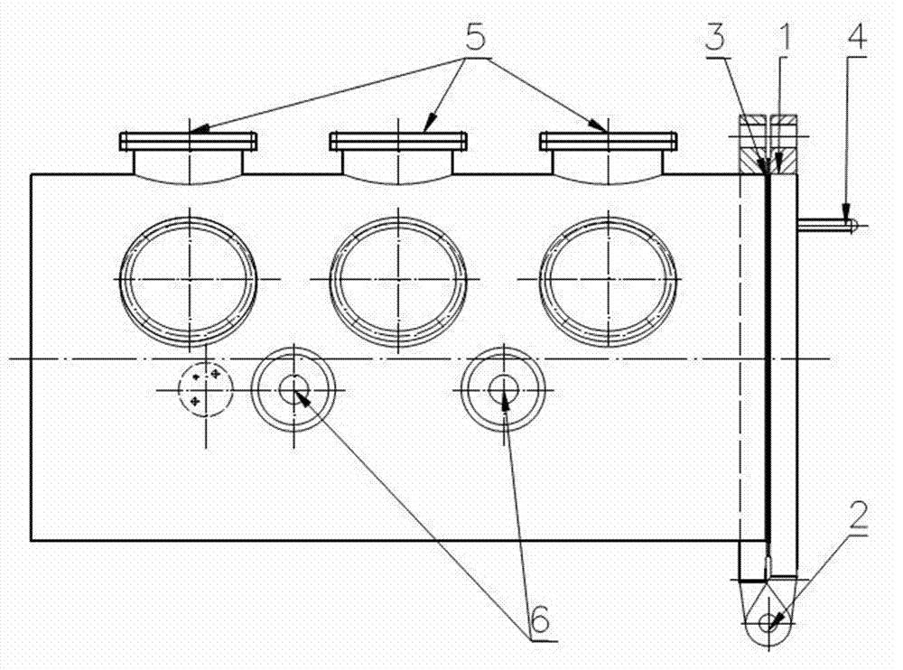 Gas protecting device for welding