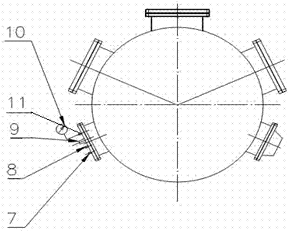 Gas protecting device for welding