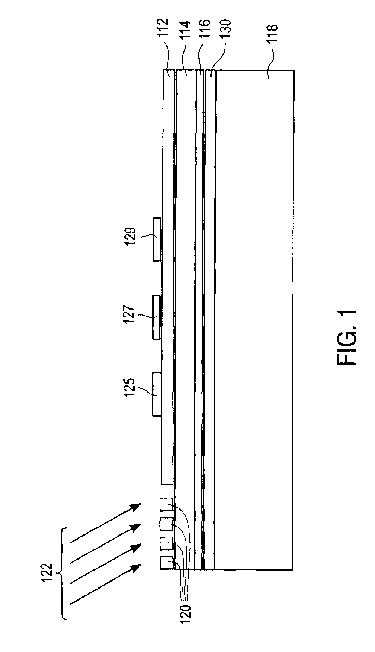 Optical switch fabricated by a thin film process