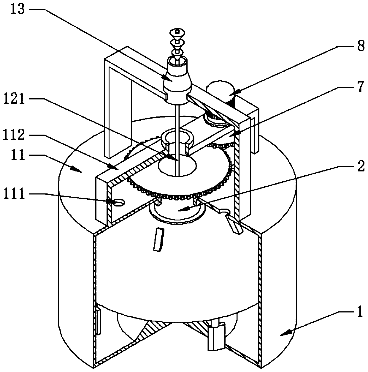 High-strength pulverizer for quantitative analysis of Chinese medicinal materials