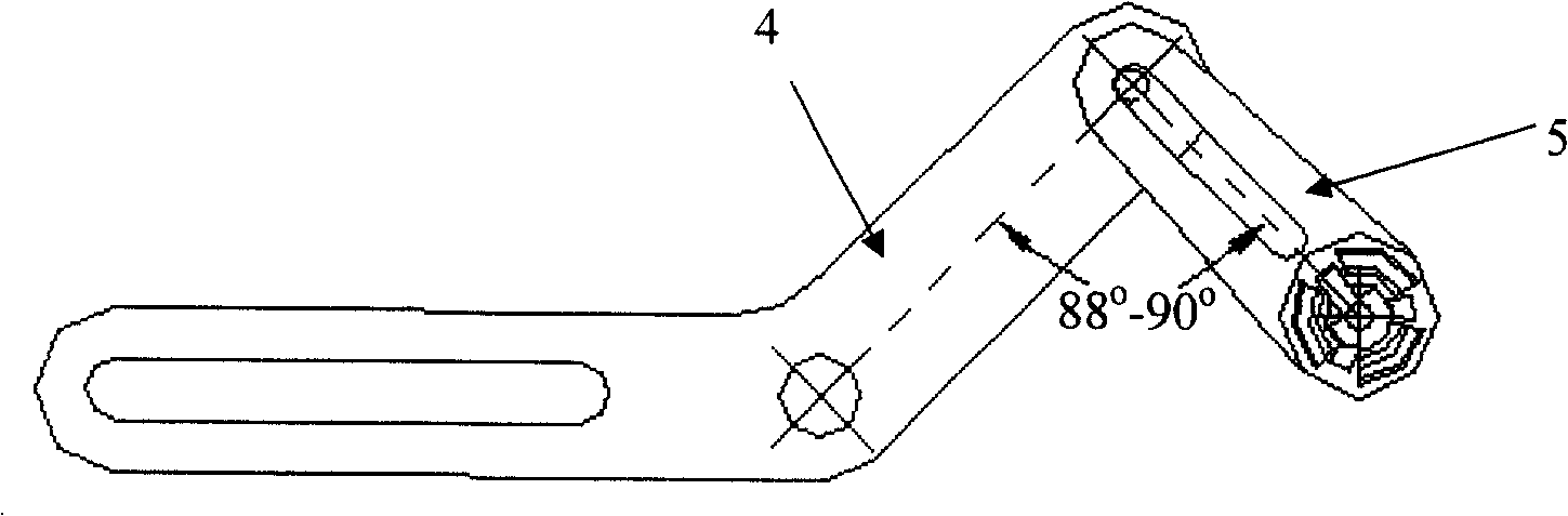 Automobile air conditioner air door device