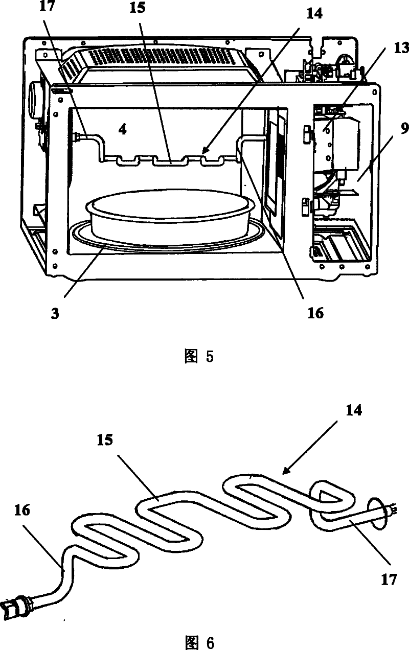 Micro-wave oven with baking function