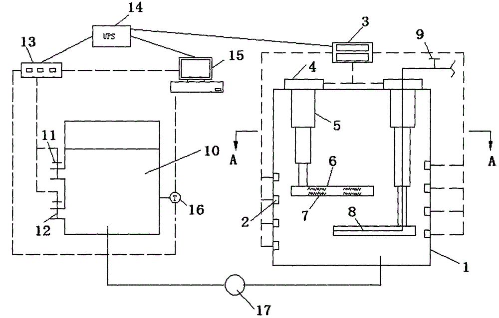 Temperature control system for liquor fermentation pit