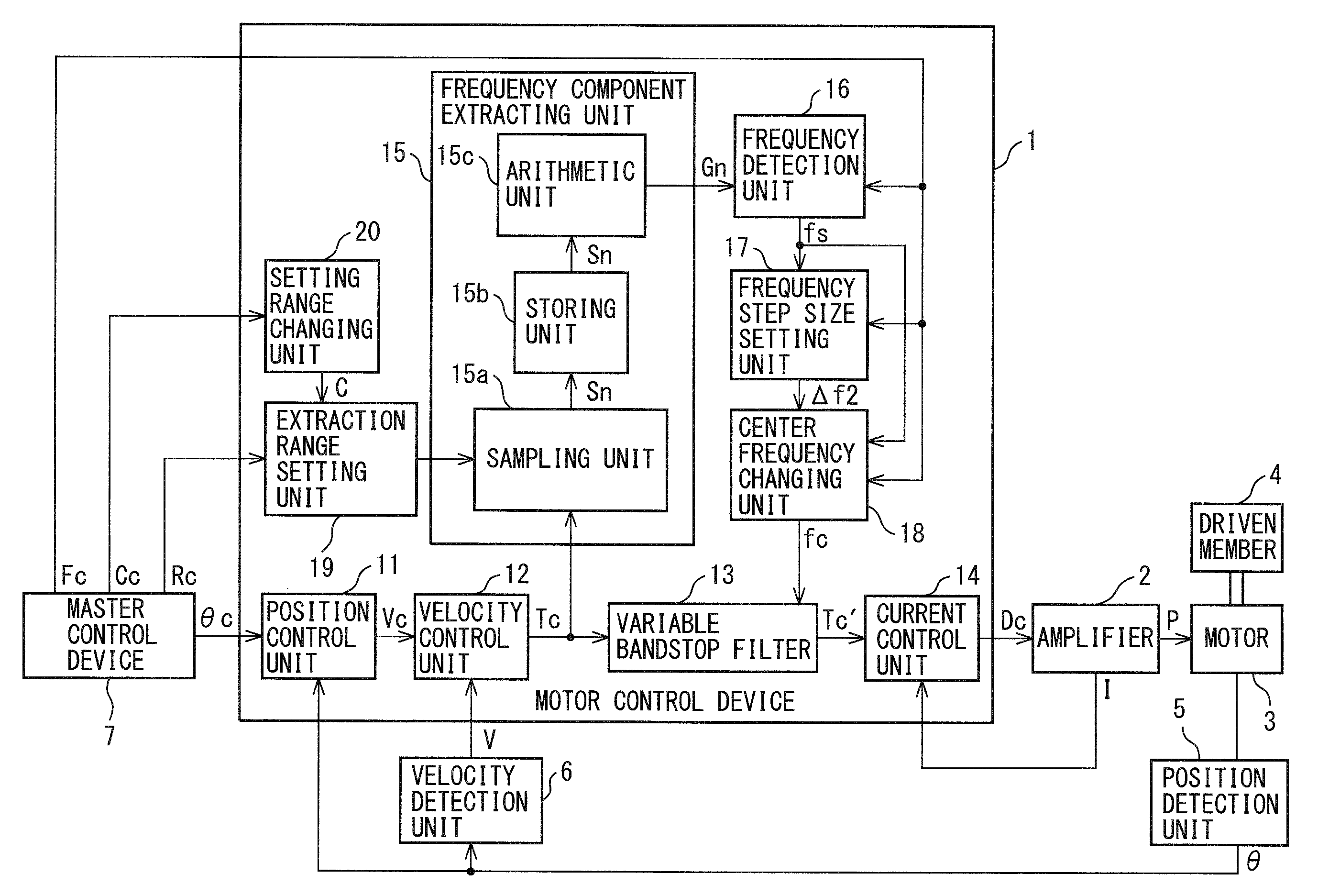 Motor control device for suppressing natural vibrations - Eureka | Patsnap