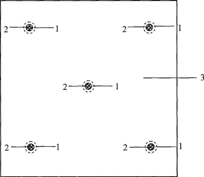 Method for blasting seepage enhancement for low infiltration sandrock -type uranium deposit