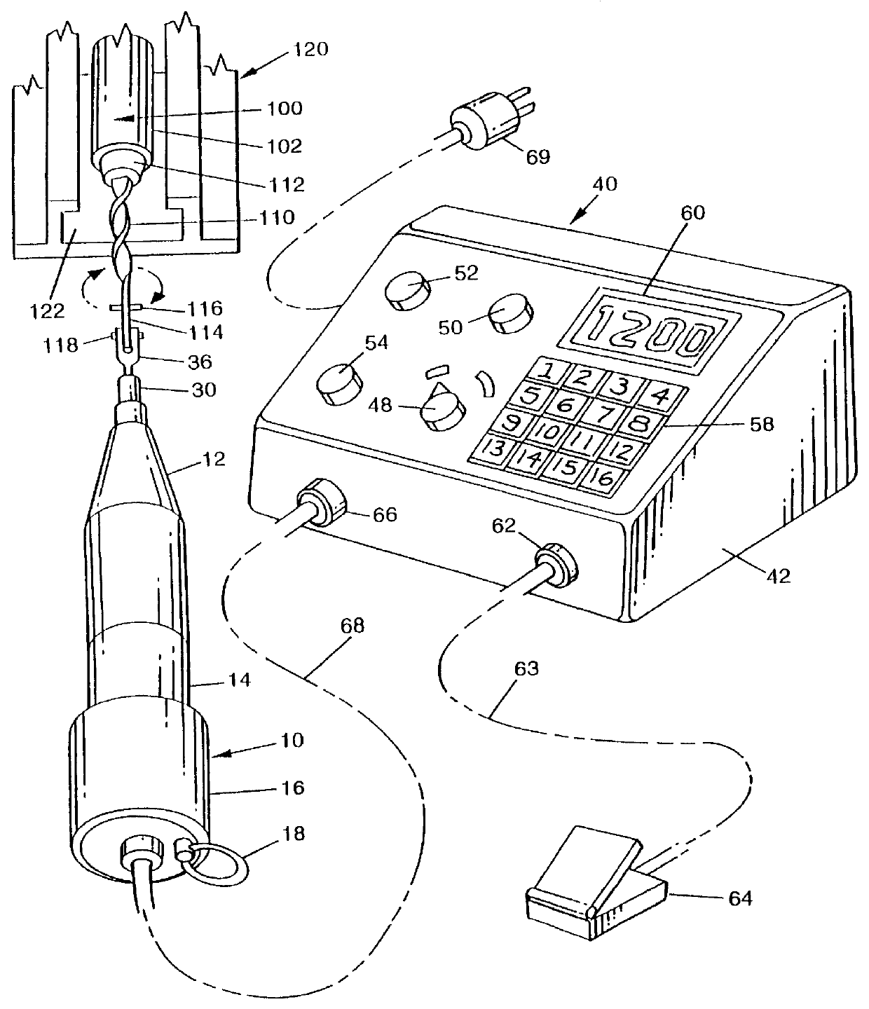 Spring winding device