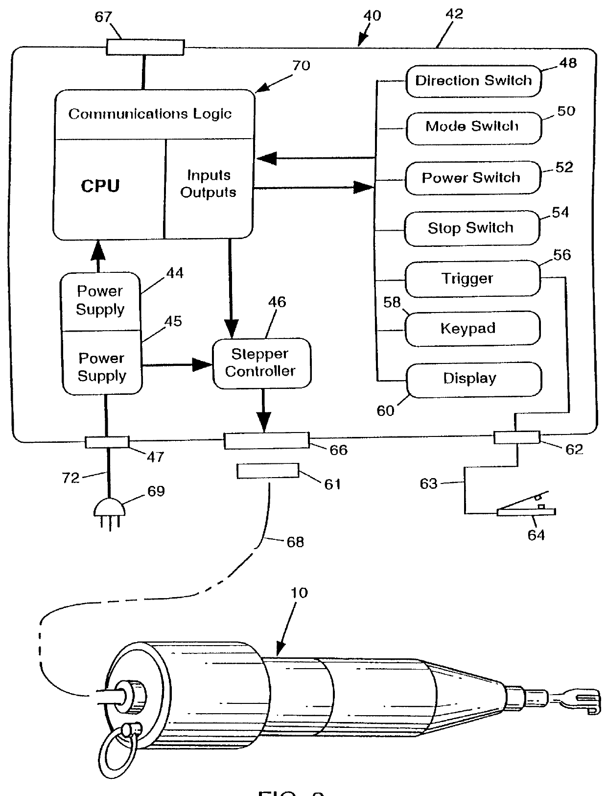 Spring winding device