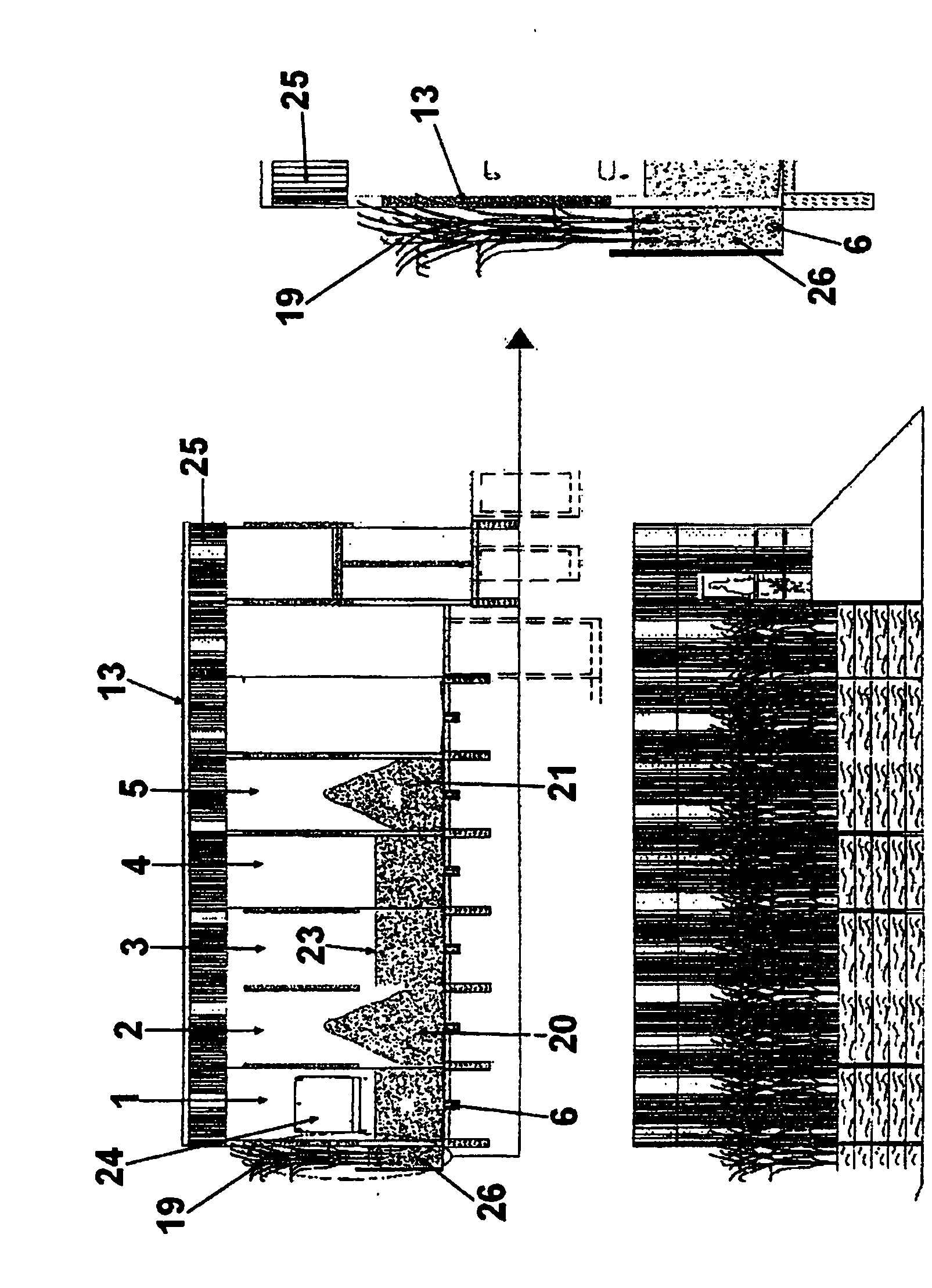 Ecotechnical installation and method for the production of cultivation substrates, soil amendments, and organic fertilizers having properties of anthropogenic terra preta soil