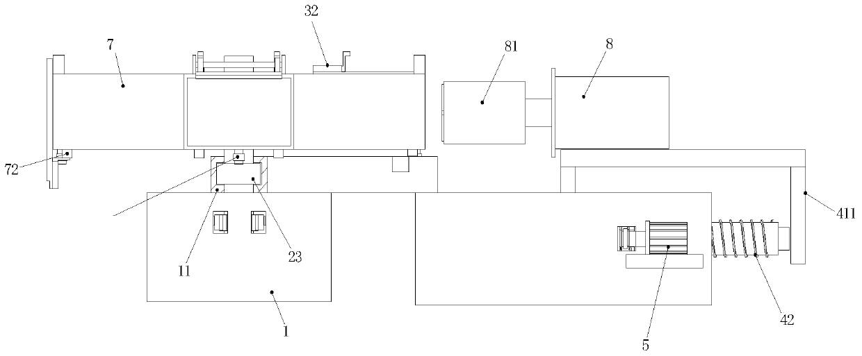 Shield tunneling machine tool batch experiment mechanism